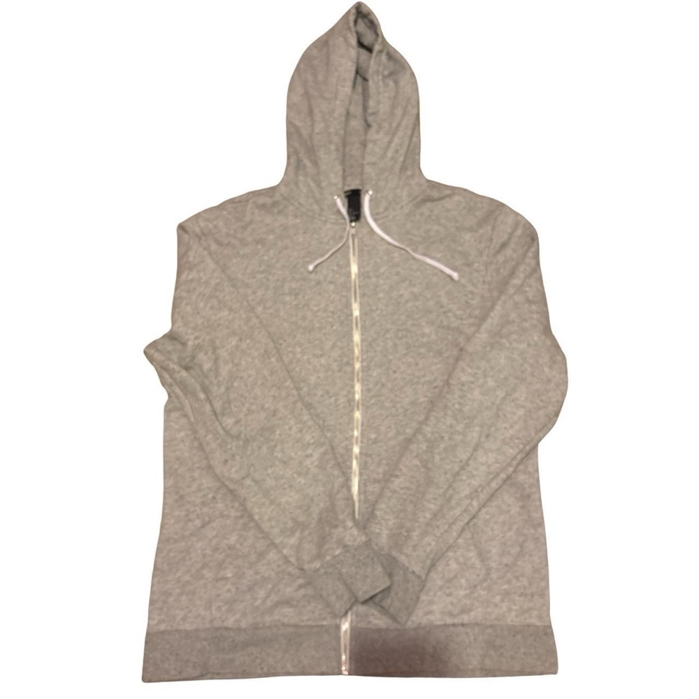 Men's Gray Lightweight Hoodie Jacket